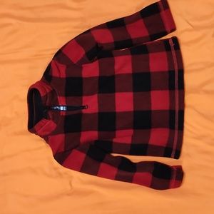 Pullover flannel fleece